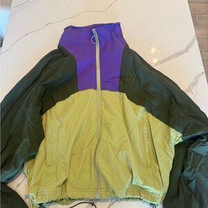 Puma Purple and Yellow Windbreaker
